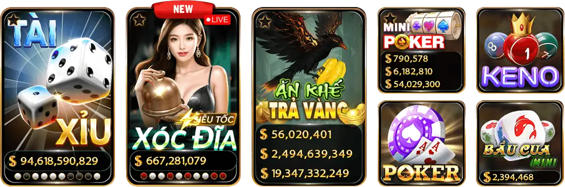 Kho game nổi trội